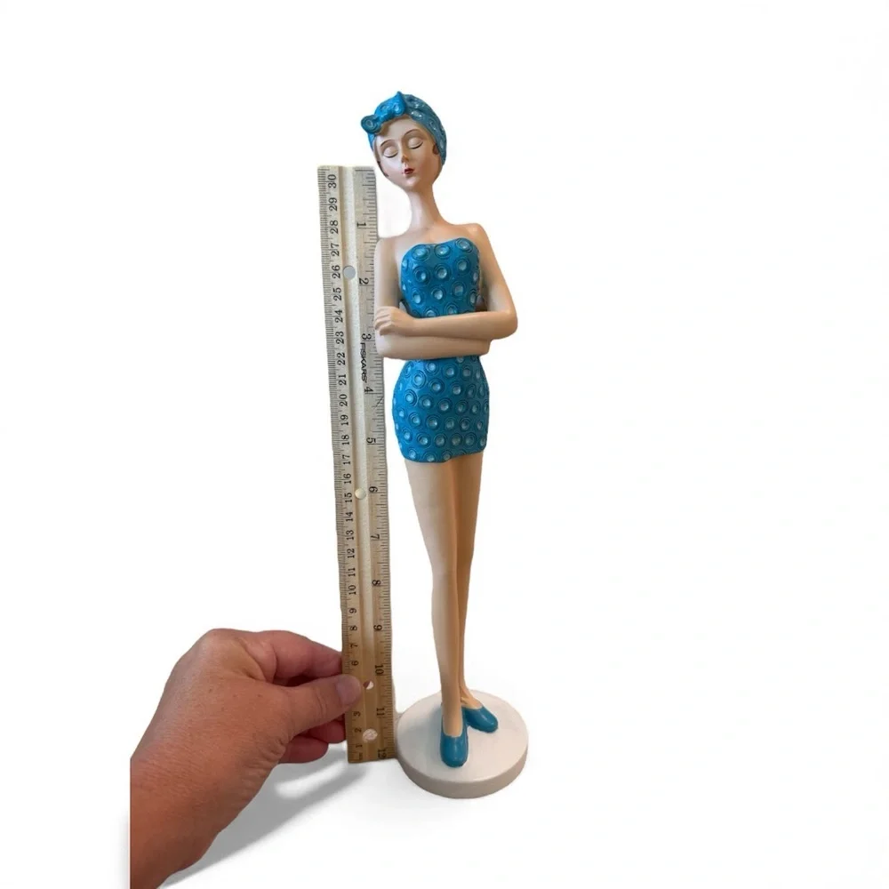 Chic‎ Blue Polka Dot Swimsuit Display